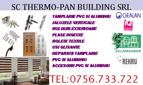 Thermo-Pan Building - Tamplarie aluminiu PVC